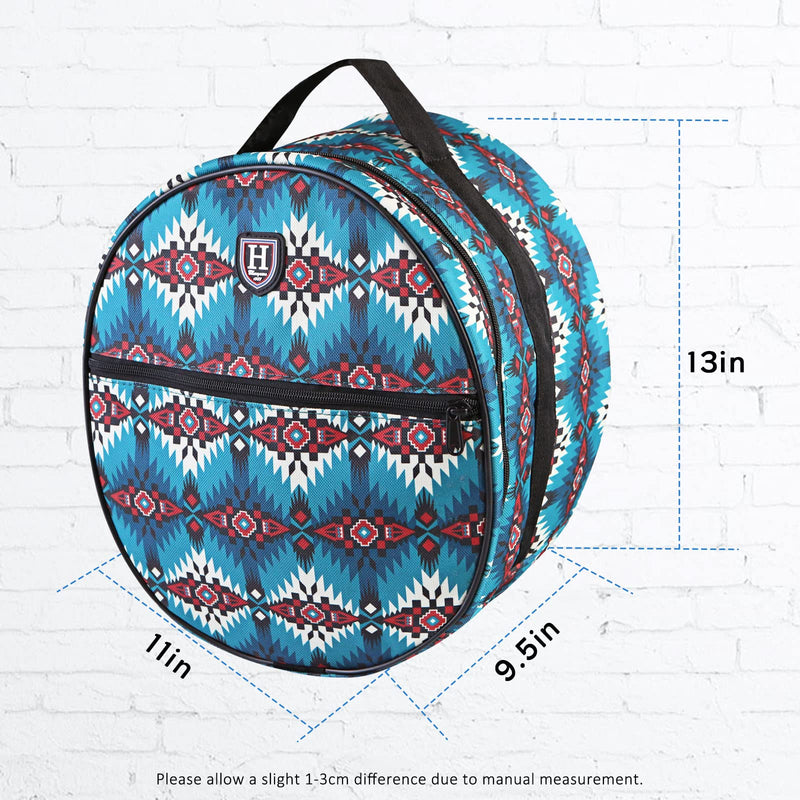 Harrison Howard Equestrian Motorcycle Riding Waterproof Helmet Bag Helmet Case Storage Carring Bag Tribal Abstracts - BeesActive Australia