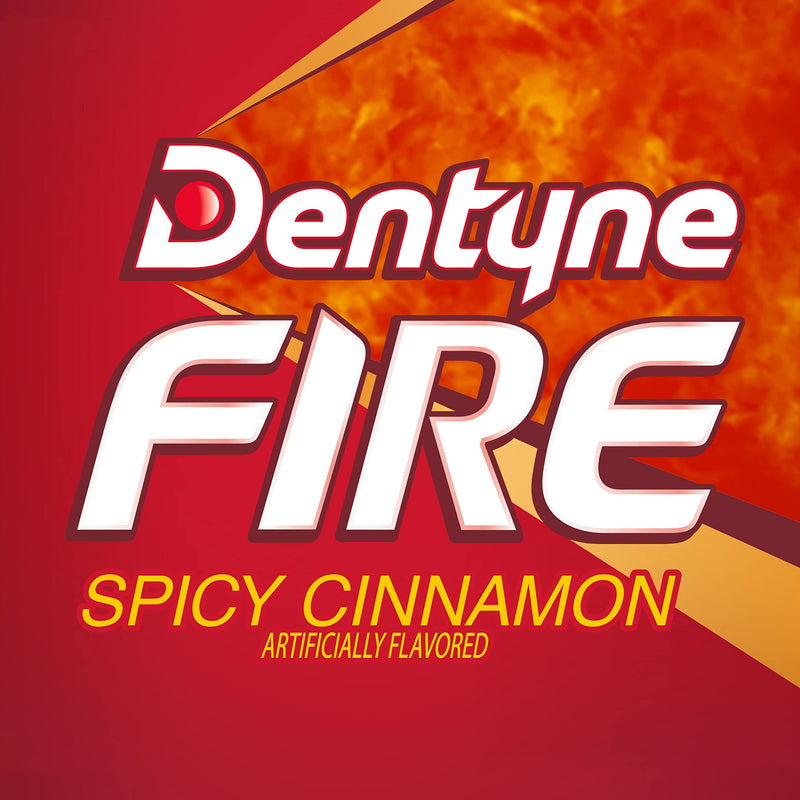 Dentyne Fire Spicy Cinnamon Sugar Free Gums 16 Pieces 39 g - BeesActive Australia