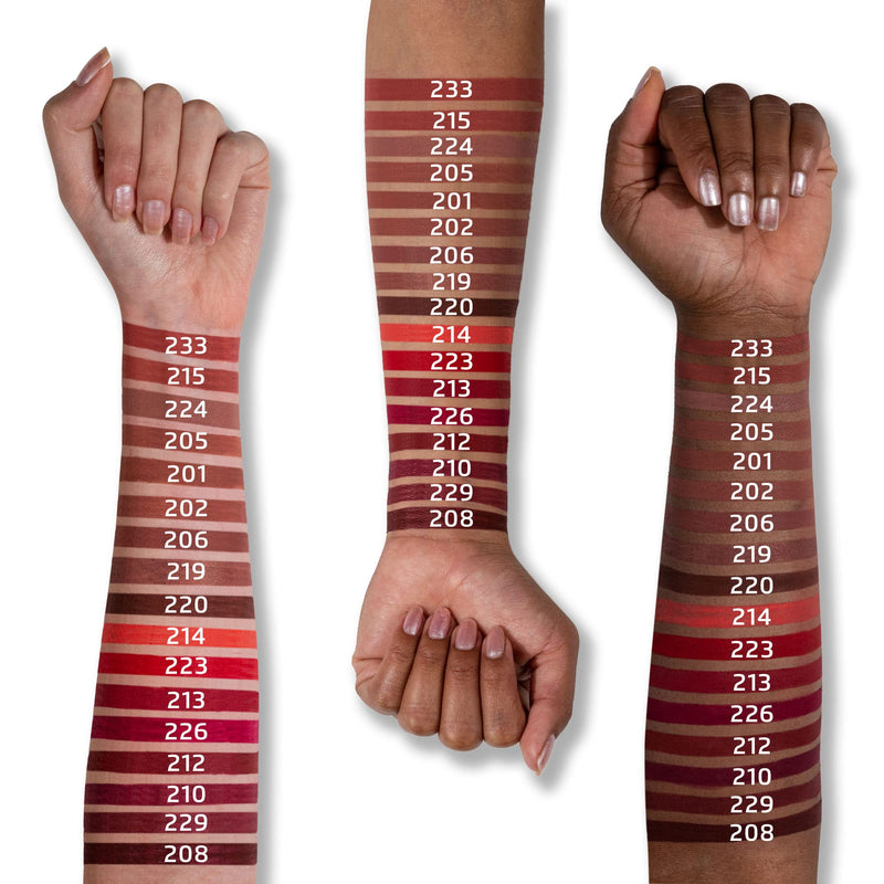 Impala - Brooklin Waterproof Lip Liner | Permanent Lip Liner | Waterproof Lip Liner | Long Lasting Lip Liner | Colour 202 Pink Brown - BeesActive Australia