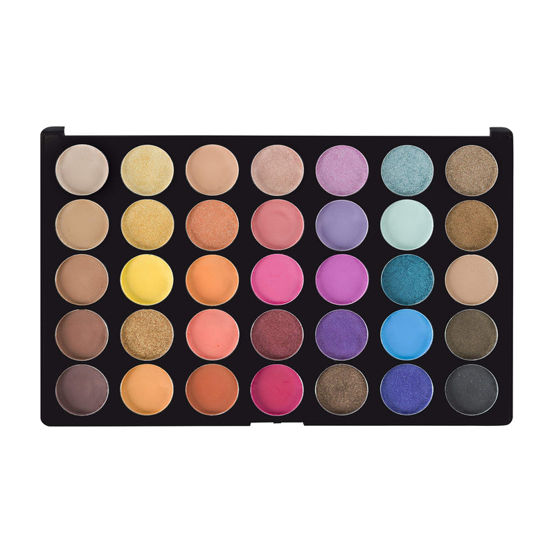 Profusion Cosmetics 35 Shade Eyeshadow Palette Collection, Festival - BeesActive Australia