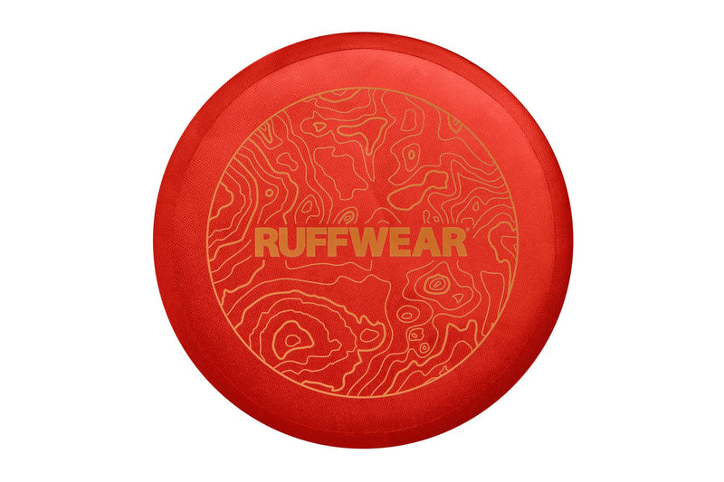 Ruffwear, Camp Flyer Dog Toy, Lightweight and Flexible Disc for Throw and Fetch Red Sumac - BeesActive Australia