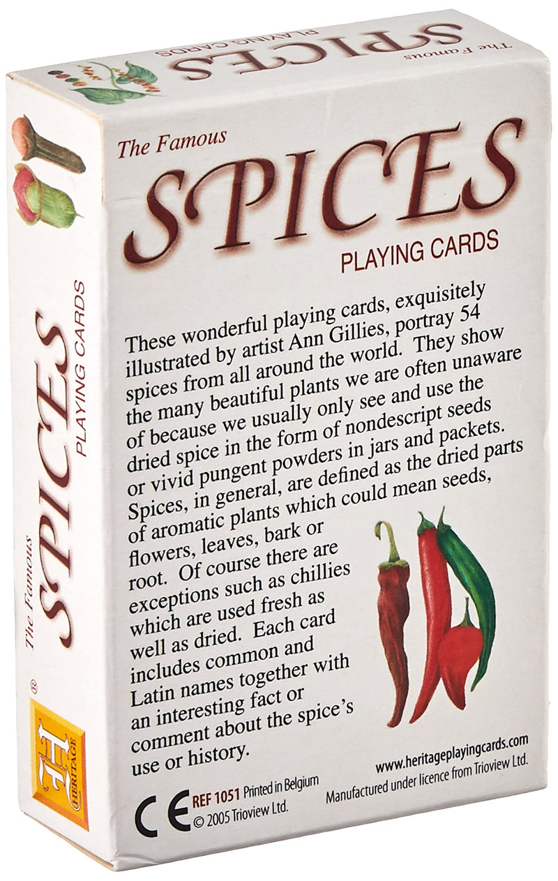 Spices Playing Cards - BeesActive Australia