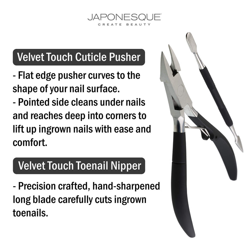JAPONESQUE Velvet Touch Pedicure Essential Duo - BeesActive Australia