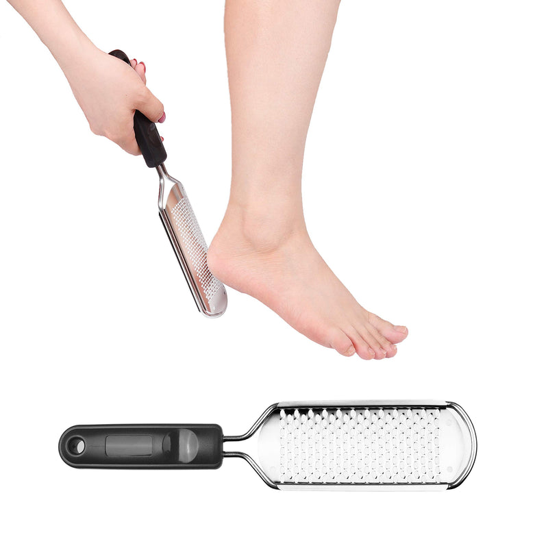 Foot Scrubbers - Pedicure Kit - File, Rasp, Callus Remover - For Scrubbing/Exfoliation/Dead Skin Removal/Peeling - Personal Care, Grooming - Beautiful Feet, Nails, Toes - Feel Fresh and Clean - BeesActive Australia