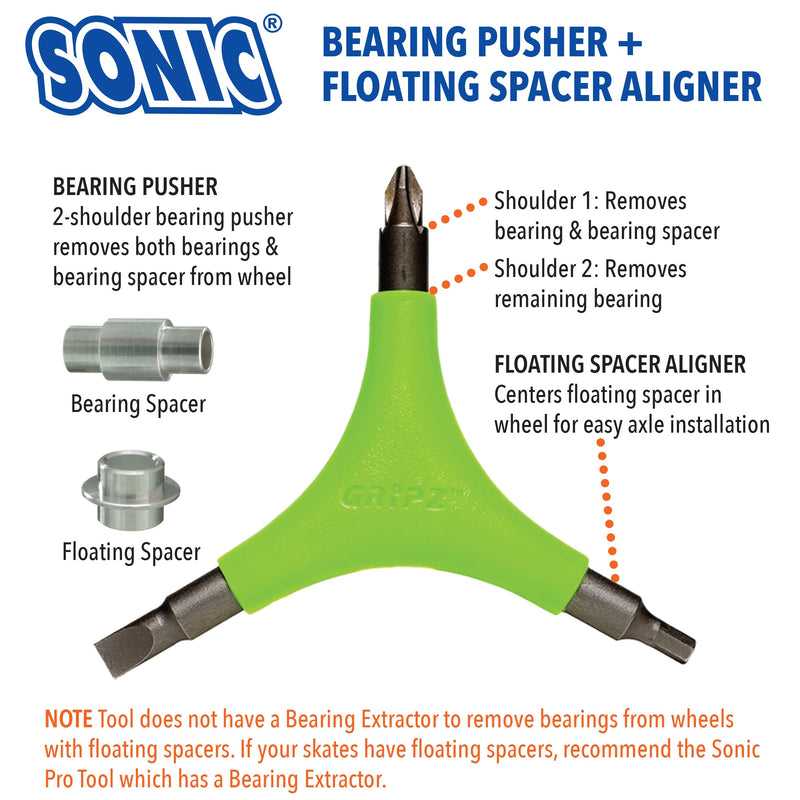 SONIC Gripz Inline Skate Tool - 6 Skate Tools in 1 - BeesActive Australia