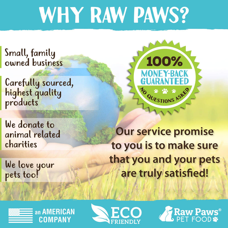 Raw Paws Natural Dog Supplement Soft Chew Treats, Made in The USA - 3 Unique Formulas for Overall Health - Omega 3 Skin & Coat, Hip & Joint and Prebiotics & Protiotics for Dogs Prebiotics & Probiotics 10 oz - BeesActive Australia