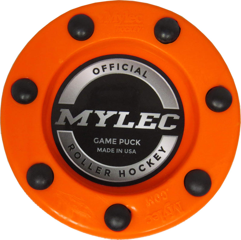 [AUSTRALIA] - Mylec Official Roller Hockey Game Puck Orange 