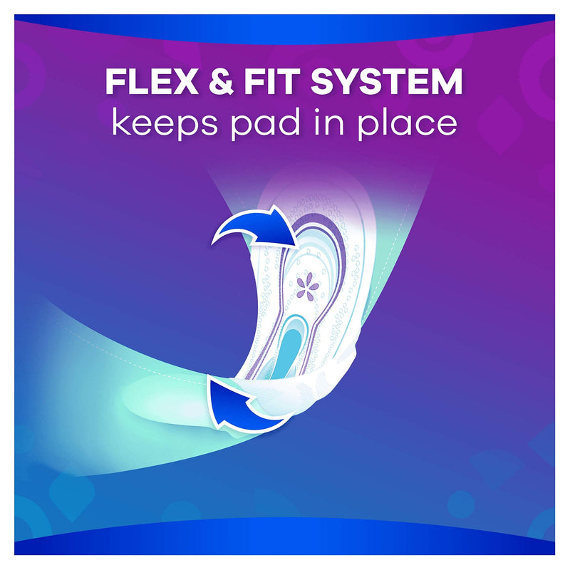 Always Ultra Long Sanitary Towels Wings, Neutralises Odours, Ultra Thin, 48 Super Absorbent Pads, Size 2 - BeesActive Australia
