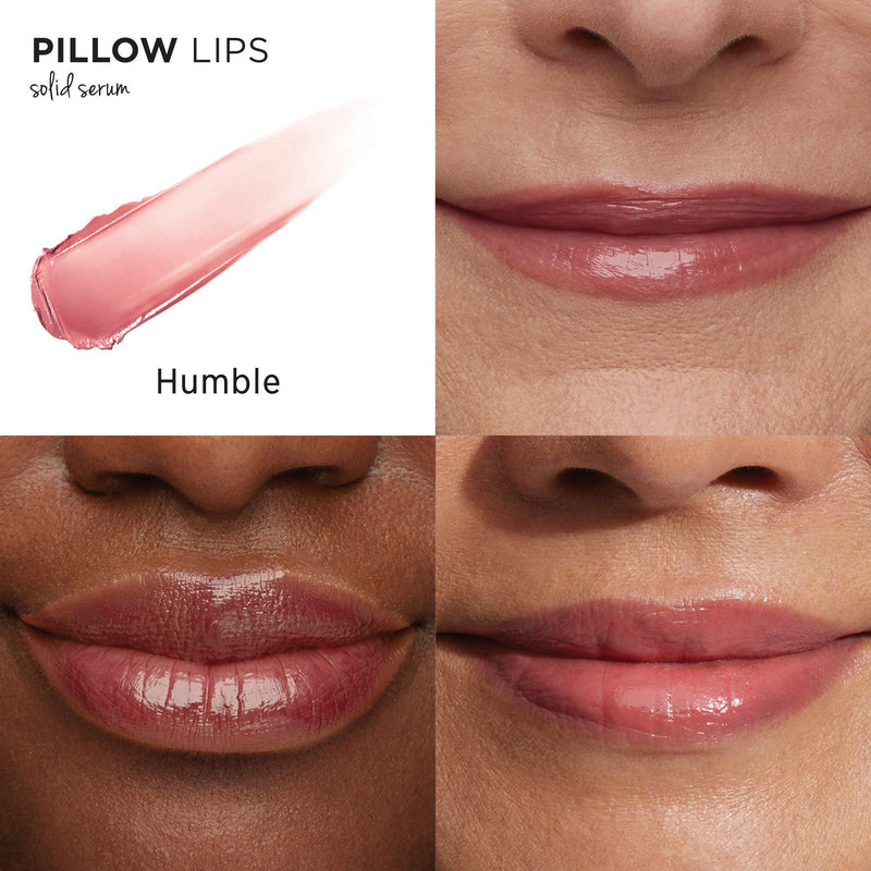 IT Cosmetics Pillow Lips Solid Serum Gloss, Humble - Lip Serum + Tinted Gloss - Instant Shine & Hydration - Adds a Natural Flush of Color - With Collagen, Hyaluronic Acid & a Tri-Oil Complex - 0.07 oz - BeesActive Australia