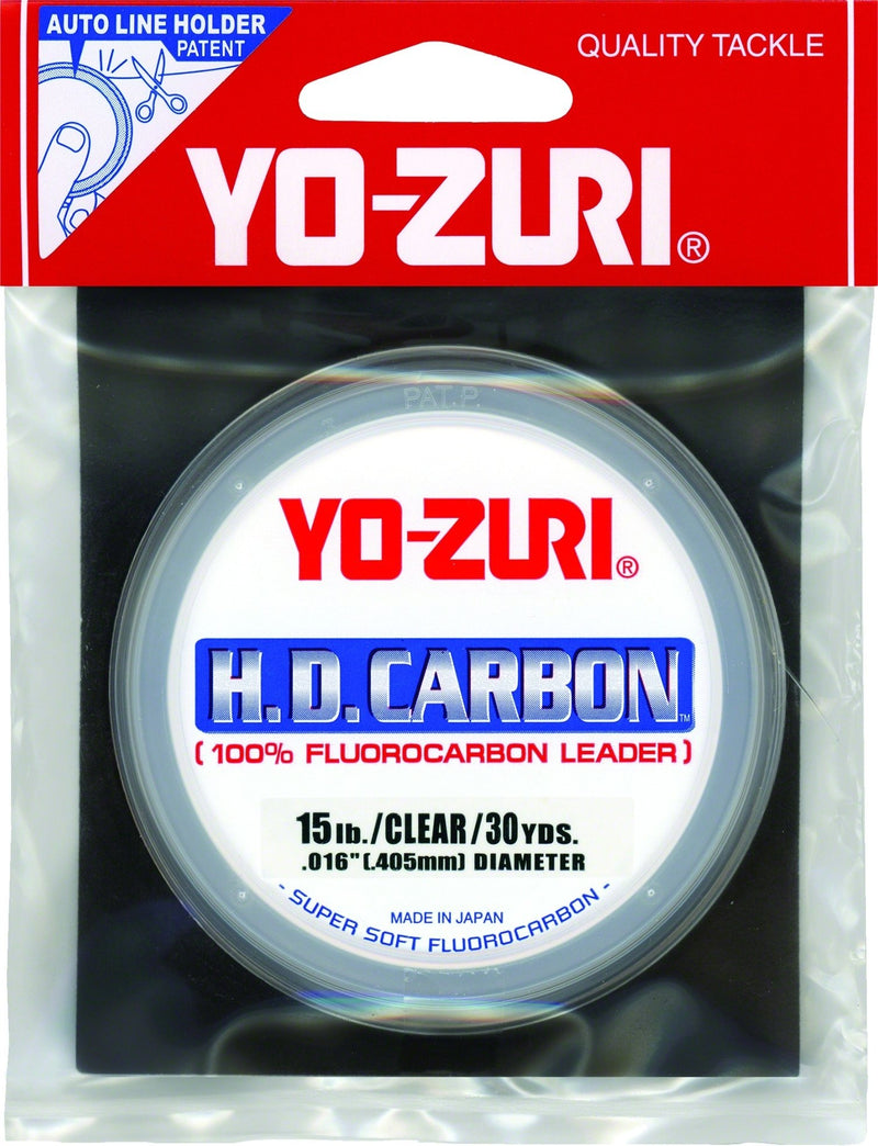 [AUSTRALIA] - Yo-Zuri H.D. Carbon Fluorocarbon Leader Line 30-Pound/30-Yard Clear 