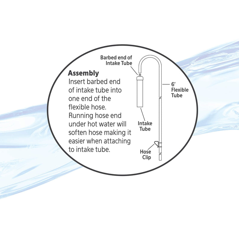 Aqueon Siphon Vacuum Aquarium Gravel Cleaner, Medium Medium - 5 Inches - BeesActive Australia