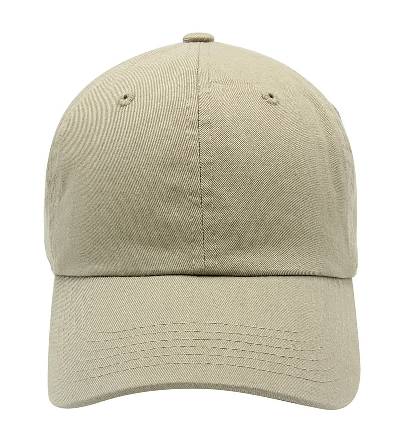 AZTRONA Baseball Cap for Men Women - Classic Dad Hat Khaki - BeesActive Australia
