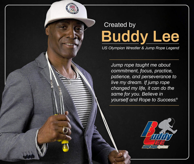 Buddy Lee Jump Ropes Aero Speed Handle Grips Blue - BeesActive Australia