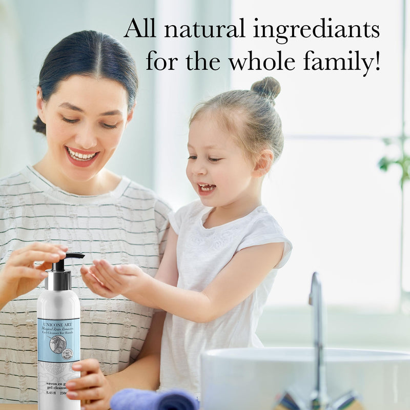 Magical Resin Remover - All Natural - Hand Gel Cleanser - Soap - Moisturizing - for Artists - for use with resin, glue, silicone, paint, epoxy, glitter - 8oz. - BeesActive Australia