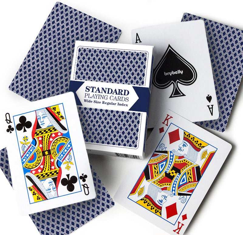 [AUSTRALIA] - Single Blue Deck Standard Playing Cards (Wide Size, Regular Index) 