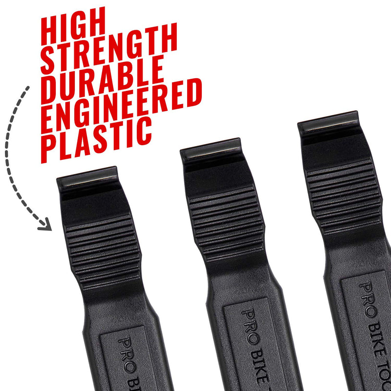 PRO BIKE TOOL Bicycle Tire Levers 3 Pack - Strong & Long Lasting Tire Removal Tool for Road or Mountain Bike Tires - BeesActive Australia