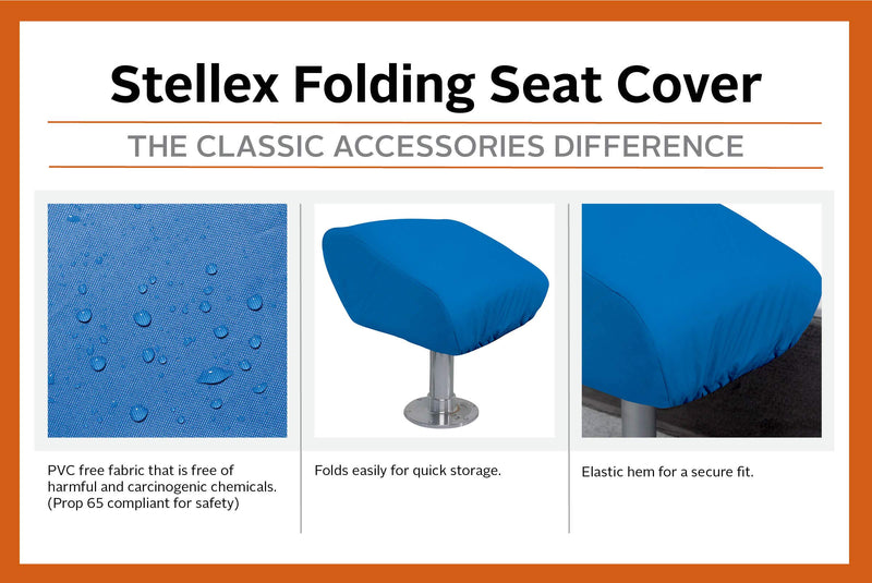 [AUSTRALIA] - Classic Accessories Stellex Folding Boat Seat Cover 