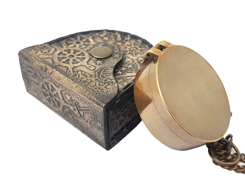 The New Antique Store - Compass with Case/Gift for Son/to My Son Gifts/Mom to Son Gift (to My Son) - BeesActive Australia