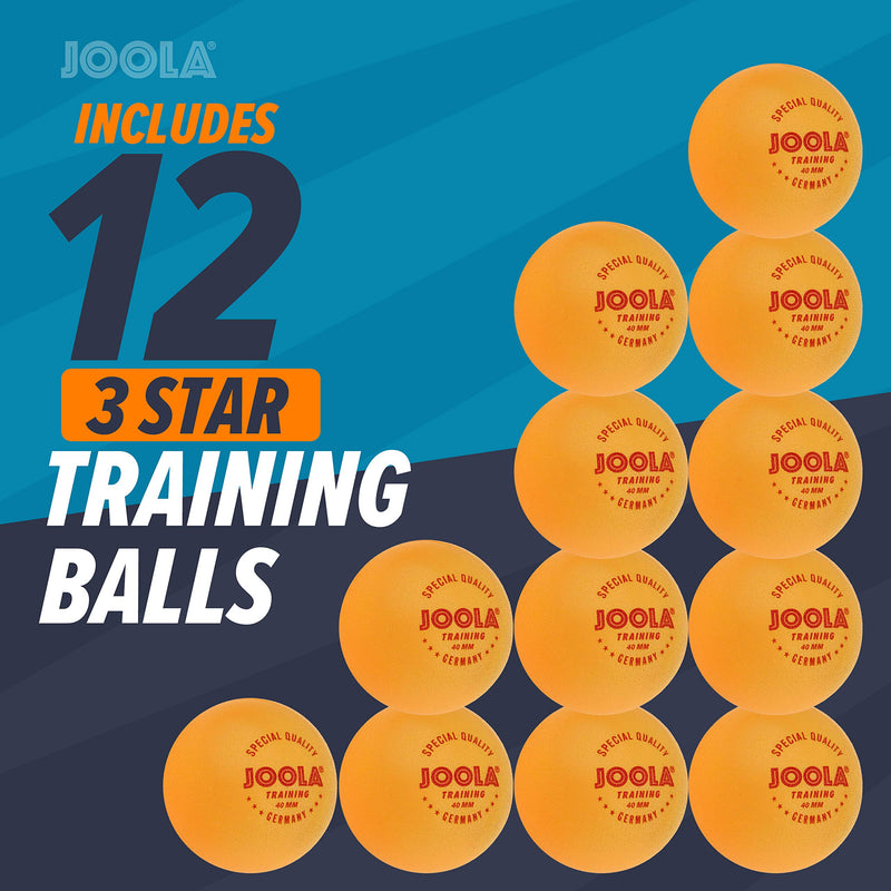 [AUSTRALIA] - JOOLA 3-Star Table Tennis Training Balls Orange 