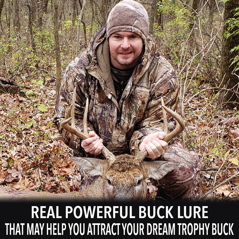 Outdoor Hunting Lab Doe Estrus Scent Buck Attractant for Whitetail Deer - Rut Scent Deer Attractant - Doe Pee Hunting Scent for Mock Scrapes, Scent Drags, and Drippers 1 Bottle - BeesActive Australia