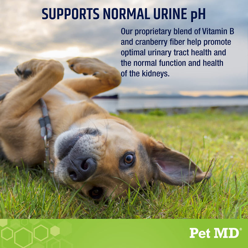 Pet MD Lawn Aid Chews - No More Yellow Spots Dog Urine Neutralizer for Lawn - pH-Balancing Helps Prevent Dog Pee from Killing Grass - Enhanced with Digestive Probiotics for Dogs & Puppies - 120 ct - BeesActive Australia