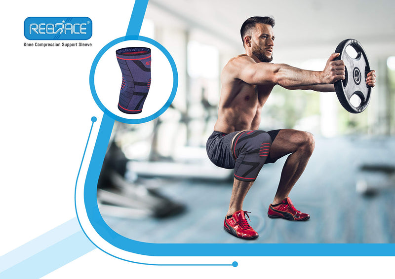 REBRACE Knee Support Compression Sleeve - Premium Recovery Brace For Men & Women (Large) L - BeesActive Australia