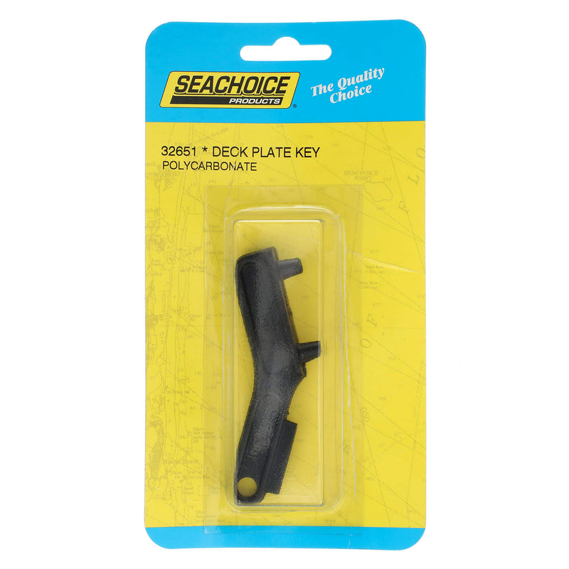 [AUSTRALIA] - Seachoice 32651 Deck Plate Key Black Polycarbonate 