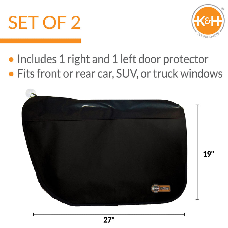 K&H PET PRODUCTS Vehicle Door Protector Black - BeesActive Australia