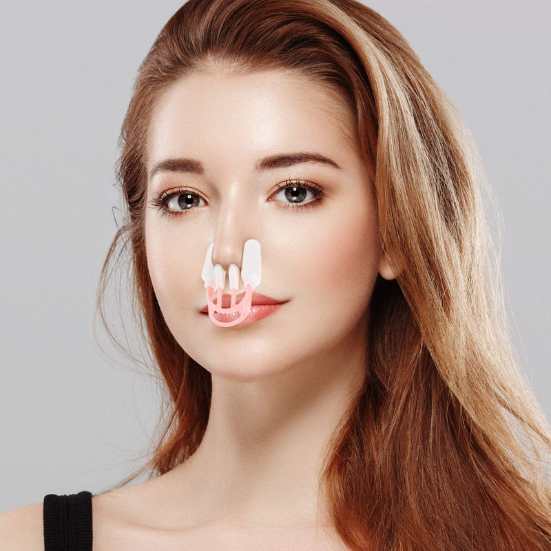 5 Pieces Nose Clip Nose up Lifting Clips Nose Lifters Beauty Clips Silicone Nose Bridge Slimming Clips Nose Massagers Tools for Women - BeesActive Australia