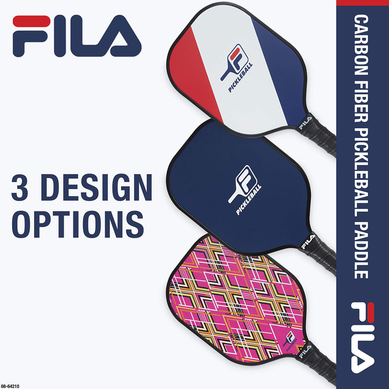 FILA Accessories Pickleball Paddles Graphite - Official Pickle Ball Rackets Lightweight Comfort Grip Navy - BeesActive Australia
