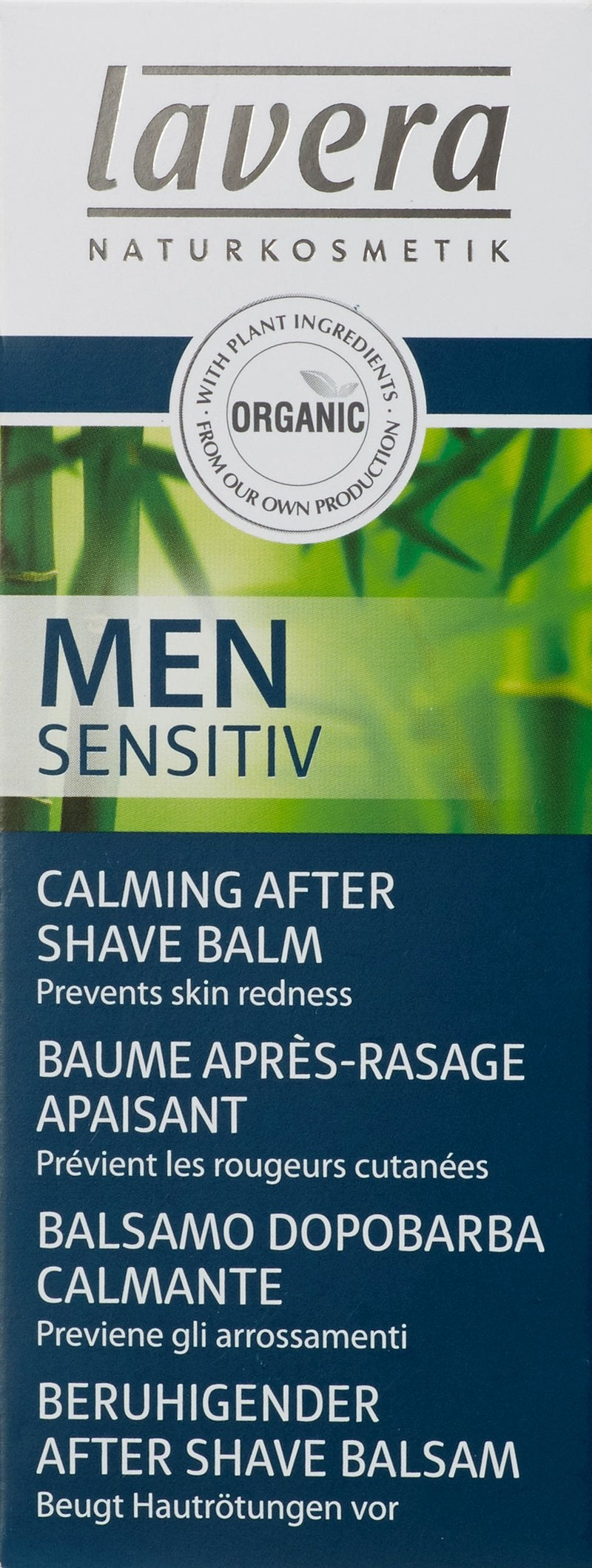 lavera Men Sensitiv After Shave Balm ∙ Prevents Skin Redness ∙ Vegan ✔ Organic Skin Care ✔ Natural & Innovative Cosmetics ✔ 50ml - BeesActive Australia