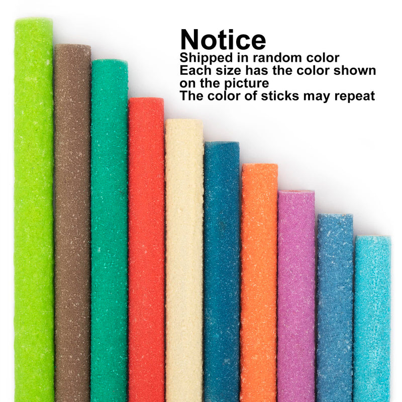 Parrot Bird Perch Stand Natural Wood Platform Bird Nail Trimmer Perch Paw Grinding Stick for Parakeet Cockatiels Lovebirds Bird Cage Accessories Random Color - BeesActive Australia