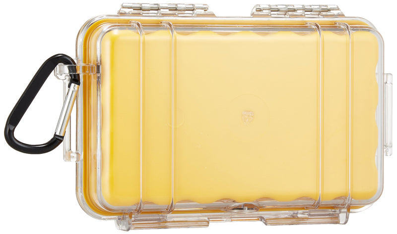 [AUSTRALIA] - Pelican 1040-027-100 1040 Micro Case (Yellow/Clear) Yellow/Clear Single 