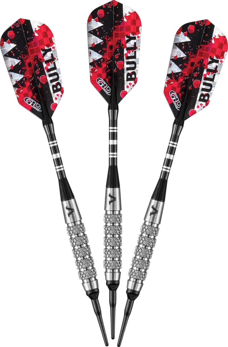 Viper Bully 80% Tungsten Soft Tip Darts with Storage/Travel Case, 18 Grams Coarse Knurling - BeesActive Australia