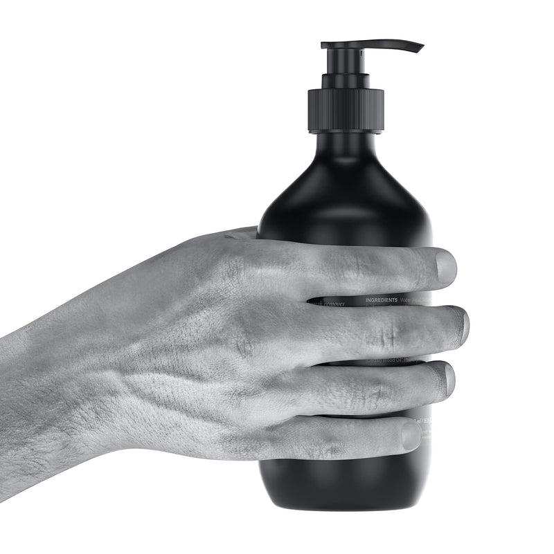 Exfoliating Hand Wash by Beau Brummell | A Luxury Sulfate-Free Liquid Hand Soap With Gentle Scrubbing Power from Volcanic Pumice, Walnut Shell, and Bamboo Fibers | Large 16.9 OZ Bottle | Made in USA - BeesActive Australia