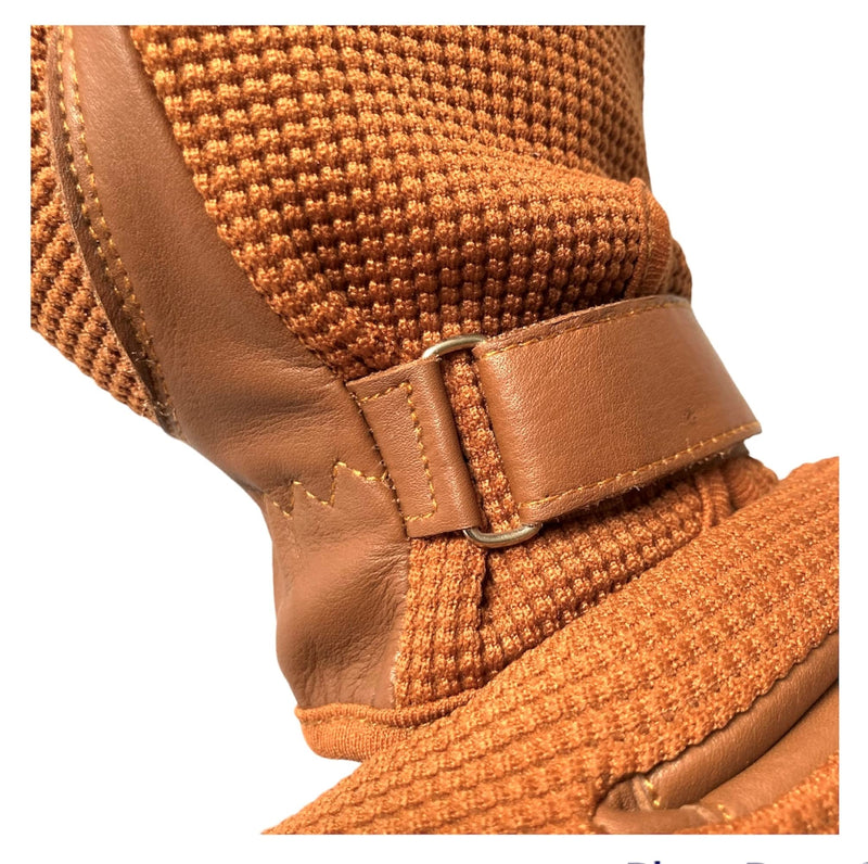 Gents Horse Riding Men Gloves Equestrian Real Leather & Cotton Premium Quality in TAN X-Large - BeesActive Australia