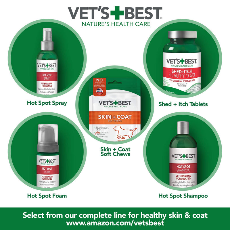 Vet’s Best Dog Hot Spot Itch Relief Spray | Relieves Dog Dry Skin, Rash, Scratching, Licking, Itchy Skin, and Hot Spots | No-Sting and Alcohol Free | 16 Ounces 16 oz - BeesActive Australia