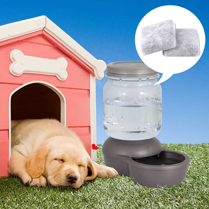 MyfatBOSS Charcoal Water Filter Replacement, Dog and Cat Water Bowl Filter Pet Water Filter Compatible with Petmate Replendish Mason Pet Fountains, Pack of 6 - BeesActive Australia