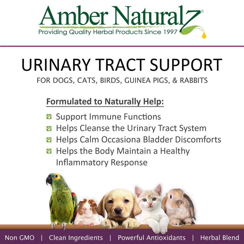 Amber NaturalZ - UTR - Urinary Tract Support - for Petz - 1 Ounce - BeesActive Australia