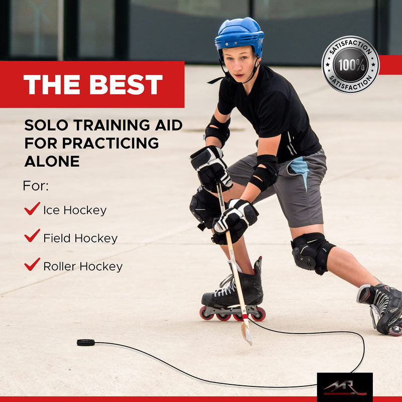 Mr. Assist Hockey Trainer - for Passing Pass Catching Stickhandling - Better in-Game Puck Handling Softer & Faster Hands - Off-Ice Practice Device - Professional Grade Equipment - BeesActive Australia