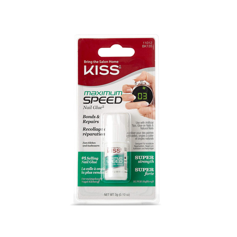 Kiss Products Maximum Speed Nail Glue BK135 (2 Pack) 2 PACK - BeesActive Australia