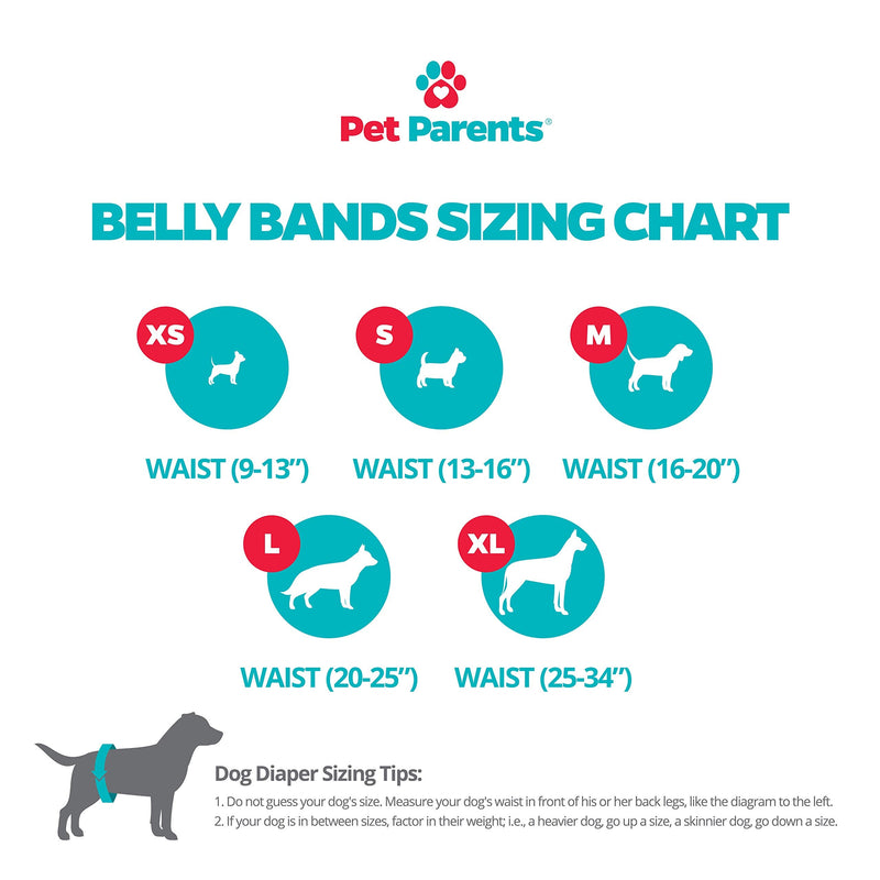 Pet Parents Premium Washable Dog Belly Bands (3pack) of Male Dog Diapers, Dog Marking Male Dog Wraps, High Absorbing Belly Band for Male Dogs Medium Natural - BeesActive Australia