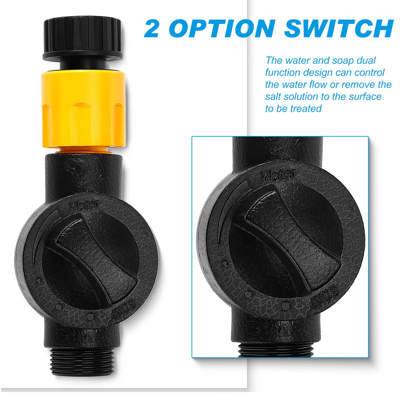Boat Engine Flush Mixer Liquid Flow Valve for Salt Remover Solution Ideal to Flush Outboard and Inboard Engines Connects with Garden Hose, Spray Nozzle, Engine Flusher - BeesActive Australia