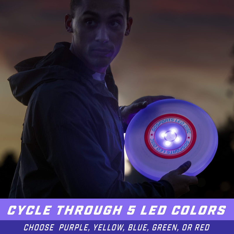 [AUSTRALIA] - GoSports Ultimate Light Up Flying Disc Multi 