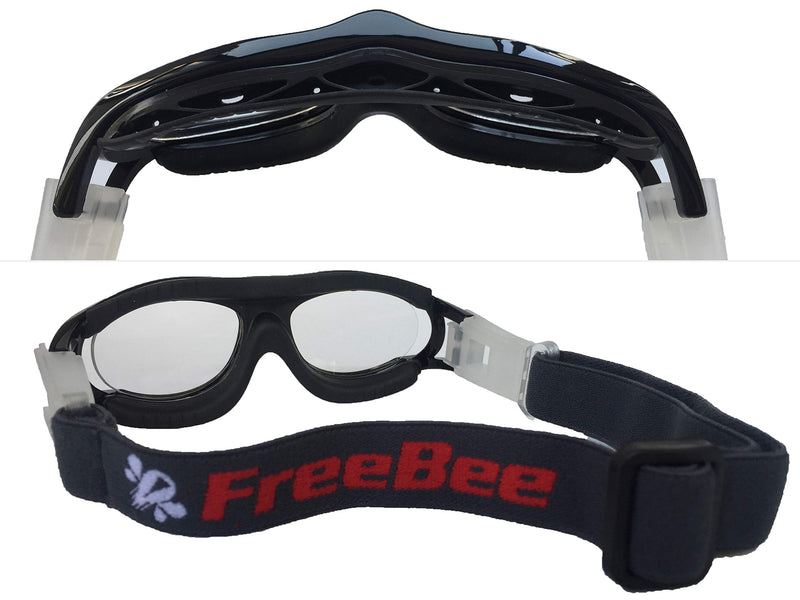 Freebee Unisex Kids Sports Safety Glasses Protective Goggles for basketball soccer Black - BeesActive Australia