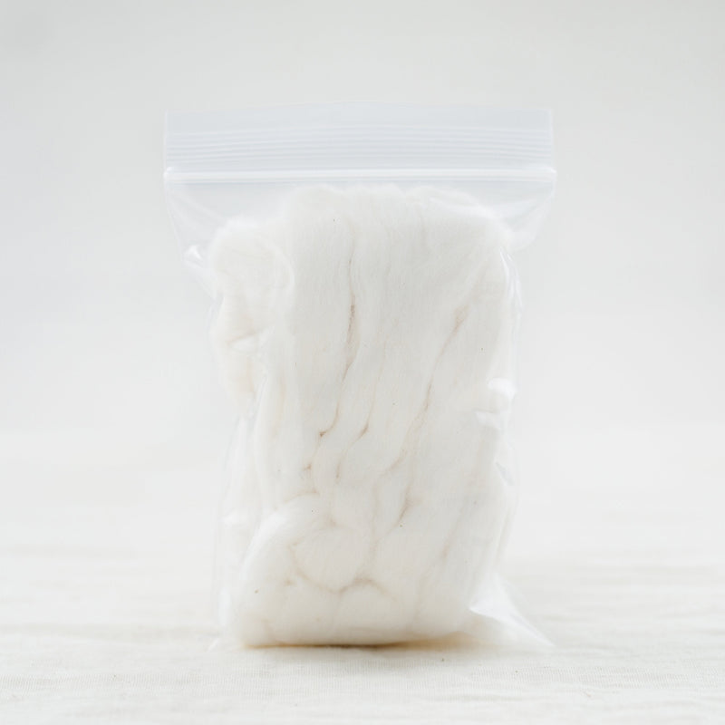 Japanese Organic Cotton Sliver 13 Feets 100% Organic Unbleached [Made in Japan] (1 Pack) 1 Pack - BeesActive Australia
