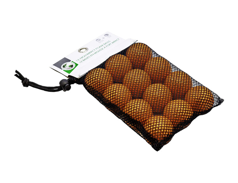JEF WORLD OF GOLF High Impact Foam Balls, Orange - BeesActive Australia