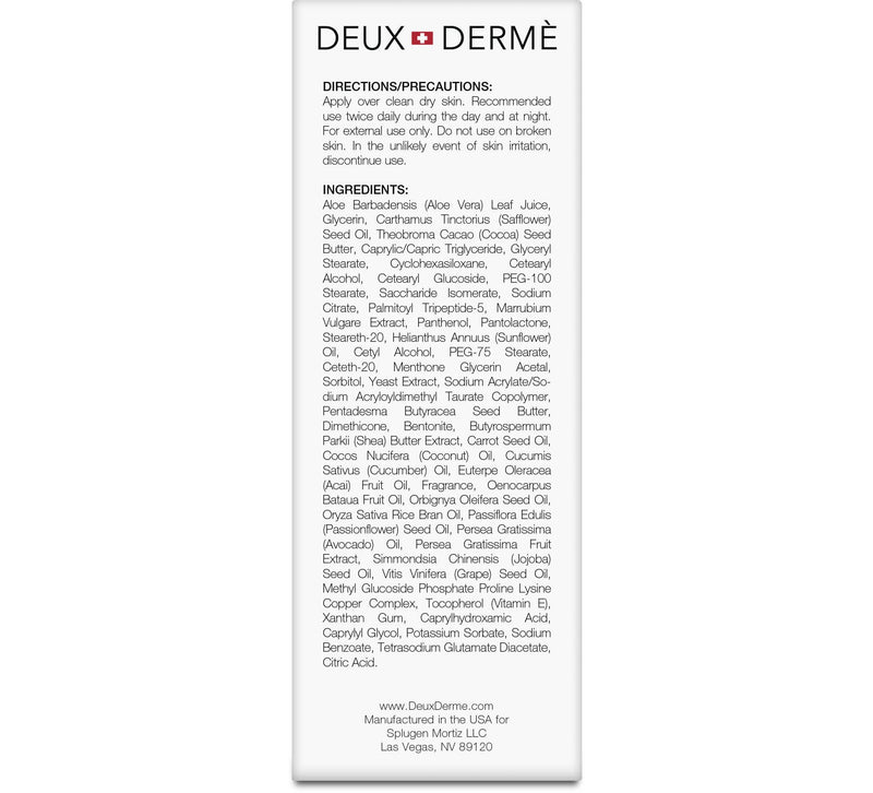 Deux Derme - Stretch Mark Prevention Cream, with Vitamin E, Cocoa Butter for Pregnancy, Weight Gain, 3.4 oz. - BeesActive Australia