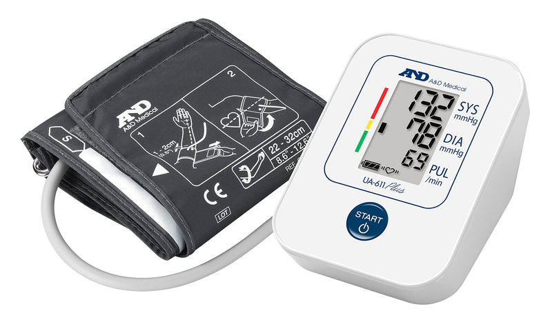A&D Medical UA-611 Plus Blood Pressure Monitor with AFib Screening UA-611Plus Blood pressure monitor with AFib screening Single - BeesActive Australia