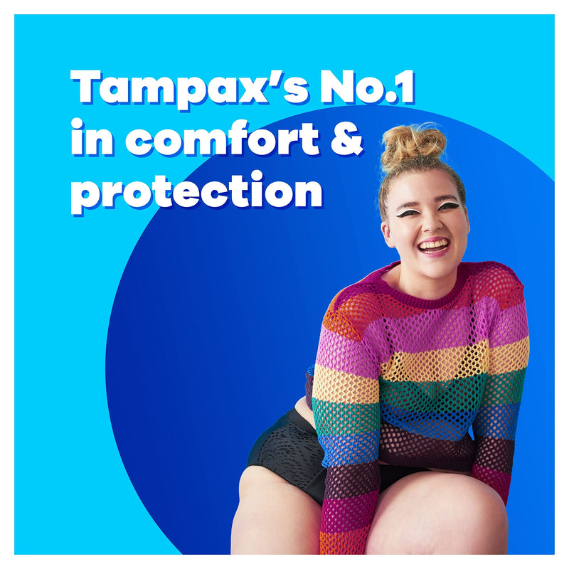 Tampax Pearl Tampons, Regular With Applicator, 72 Tampons (18 x 4 Packs), Leak Protection And Discretion, Super Absorbent - BeesActive Australia